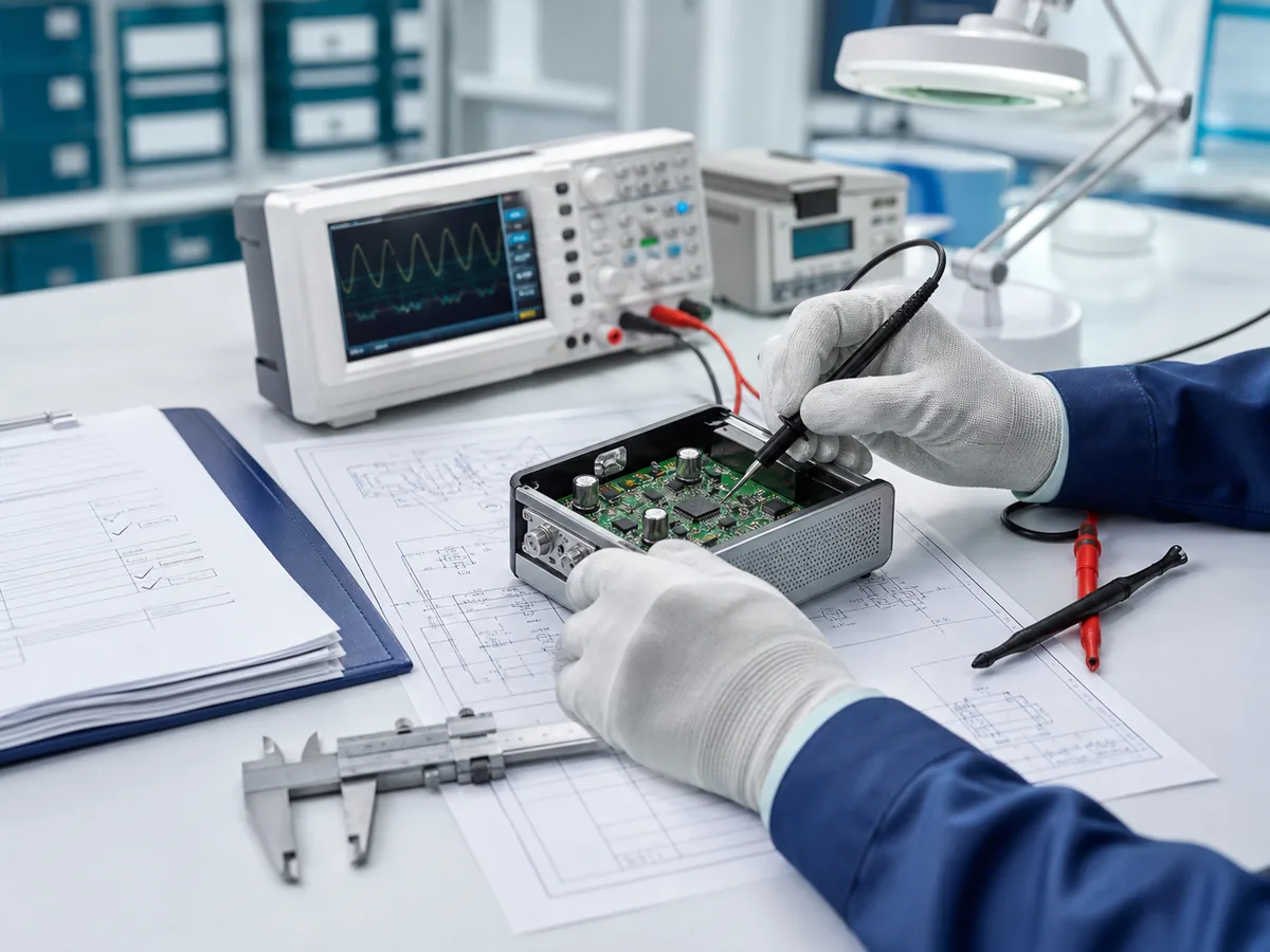 Ürün test ve analiz laboratuvarında uygunluk kontrolü